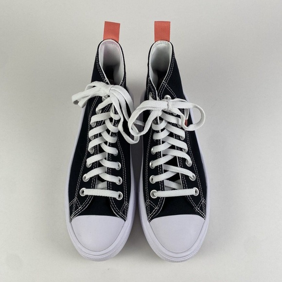Converse All Star Move Hi Platform Sneakers Black/Pink Kids Size 6 Brand New - Picture 8 of 16